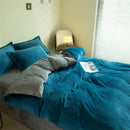 Axyaa Winter Warm Flannel Duvet Cover - Double King Queen Twin Bedding Comforter Case