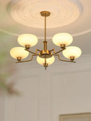Axyaa Modern French Bedroom Chandelier LED Lamp