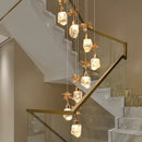 Axyaa Nordic Chandeliers for Dining Room Ceiling Lighting Fixture