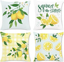 Axyaa Lemon Fruit Series Cushion Cover 45x45cm Home Decorative Pillowcase