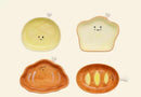 Axyaa Ceramic Bread Seasoning Underglaze Dish - Cute and Good-looking Plate for Sauces