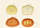 Axyaa Ceramic Bread Seasoning Dish - Underglaze Color, Cute & Good-looking Plate