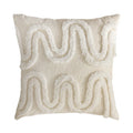 Axyaa Chenille Tufted Cushion Cover - Soft Decorative Pillow for Sofa - Nordic Style