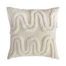 Axyaa Chenille Tufted Cushion Cover - Soft Decorative Pillow for Sofa - Nordic Style