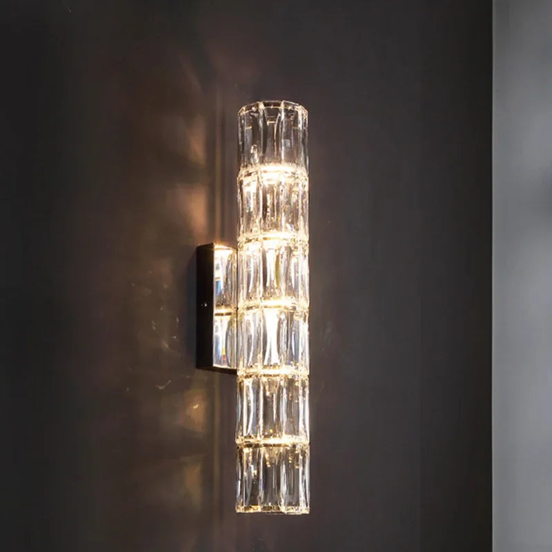 Axyaa Crystal Wall Lamp for Elegant Home Lighting