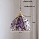 Axyaa Crystal Pendant Light: Luxury LED Copper Ceiling Lamp for Home Decor & Lighting