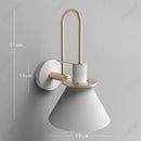 Axyaa LED Iron Wall Lamp for Living Room Bedroom Study Décor