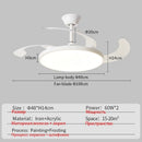 Axyaa Ultra-Thin Ceiling Fan Lights: Modern, Invisible Design for Home Decor
