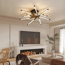 2024 Axyaa LED Ceiling Chandeliers: Modern Dimmable Lighting Fixtures for Home Interiors