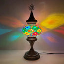Axyaa Vintage Art Deco Mosaic Table Lamp Glass Bed Light Night Lights