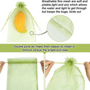 Axyaa Fruit Protection Grow Bags 100Pcs: Reusable Drawstring Pest Barrier for Garden Vegetables