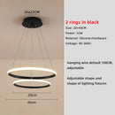 Axyaa Modern Clover Chandelier for Dining Room and Living Room