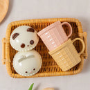 Axya Cute Ice Cream Ceramic Mug Set for Kitchen & Dining