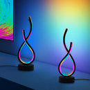 Axyaa LED Desk Lamp with USB Power and Adjustable Lighting
