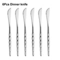 Axyaa Stainless Steel Cutlery Set - Elegant, Mirror Finish, Dishwasher Safe