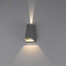 Axyaa Aluminum LED Outdoor Wall Lamp IP65 Waterproof 8W for Porch Garden Street Lighting