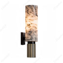 Axyaa LED Copper Marble Wall Lamp for Stylish Home Lighting