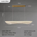 Axyaa LED Acrylic Chandelier for Modern Minimalist Home Decor