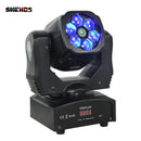Axyaa SHEHDS 6X15W RGBW Moving Head Light DMX512 for DJ Club Show