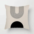 Axyaa Abstract Pattern Cushion Cover - 45*45cm Polyester Pillowcase