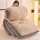 Luxury Sherpa Fleece Queen Blanket by Axyaa: Warm Plush Bed Blanket for All Seasons