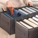 Axyaa Closet Clothes Pants Jeans Drawer Organizer Underwear Socks Storage Box