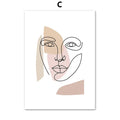 Nordic Kiss Love Wall Art Prints by Axyaa for Home Decor