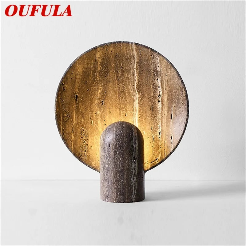 Axyaa Nordic Resin LED Table Lamp - Modern Design for Home Decor