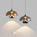 Axyaa Nordic Glass Pendant Light for Bedroom Suspension Living Room LED Chandelier