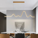 Axyaa Modern LED Chandelier for Dining Room Kitchen Bar Lighting Decor