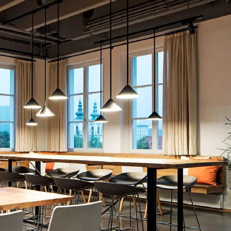 Axyaa Rotatable Cone Pendant Lights for Kitchen Island Dining Room Lighting