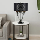 Axyaa Modern Fabric LED Floor Lamp for Home Decoration and Reading