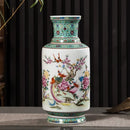 Axyaa Modern Chinese Jingdezhen Ceramic Powder Color Vase Arrow Tube