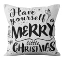 Axyaa Christmas Plaid Pillow Cover Set