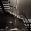 Axyaa Nordic Stair Chandelier Ceiling Light for Living and Dining Room