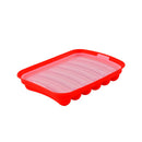 Axyaa Silicone Sausage Mold 6-hole High-temp Resistant Easy Demolding Accessory Food Box