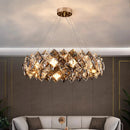 Axyaa Modern LED Pendant Chandeliers for Living Room and Dining Room