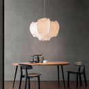 Axyaa French Silk Chandelier for Retro Master Bedroom and Dining Room Lighting Fixtures