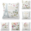 Axyaa Wreath Pillowcase Set - Soft Home Decor Cushion Cover Sofa Car Pillow