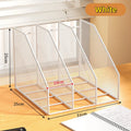 Axyaa Metal File Rack Office Desk Organizer Shelf - File Storage Box & Data Rack