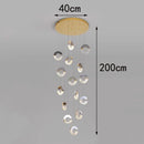 Axyaa LED Pendant Chandelier for Modern Home Decor and Indoor Lighting