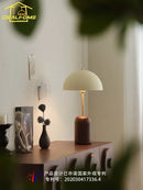 Axyaa Solid Wood Table Lamp LED E14 Bedroom Studio Light