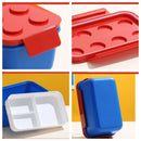 Axyaa Color Building Blocks Bento Box for Kids Lunch | Portable & Durable