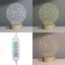 Axyaa Star Map Night Light Custom Name/Date USB Lamp - Anniversary Wedding Birthday Gift