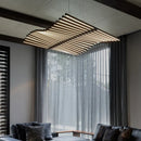 Axyaa Nordic Luxury Fish Bone Chandelier LED Ceiling Light for Home Decor