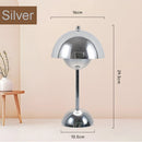 Axyaa LED Flower Bud Table Lamp tricolored Touch Sensing, USB Rechargeable