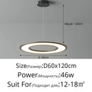 Axyaa Modern Ring Pendant Light for Living Room, Dining Room & Study