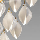 Axyaa Ceramic LED Adjustable Pendant Light for Modern Interiors