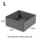 Axyaa Clothing Drawer Organizer Box for Underwear Socks Bras Pants Scarves Ties & Jeans