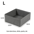 Axyaa Underwear Storage Box Organizer for Clothes, Socks, Pants - Foldable Wardrobe Drawers
